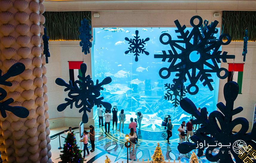 Atlantis Hotel Dubai at Christmas